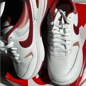 Nike Force Gamma Sneakers (Burgundy)